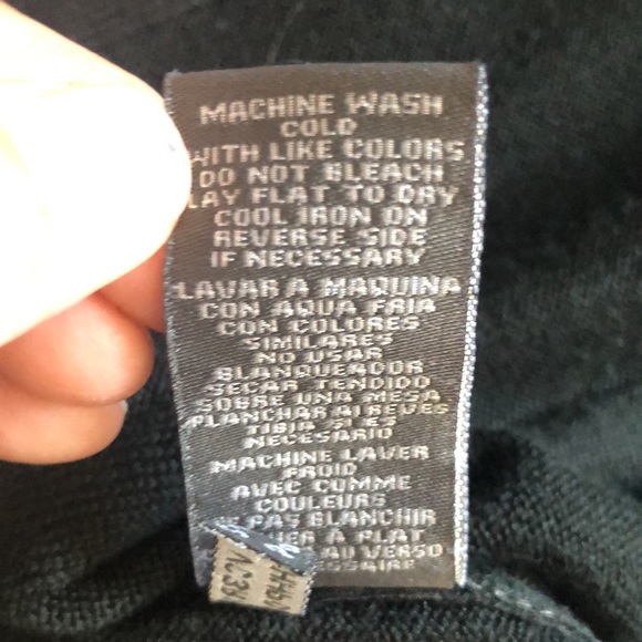 Vince Camuto Short Sleeve Pleated Color Block Sweater Dress Sz L - Picture 7 of 9